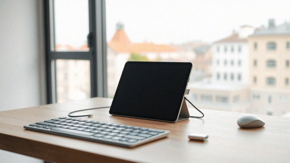 Jakie akcesoria mogą pomóc w podłączeniu klawiatury do tabletu?