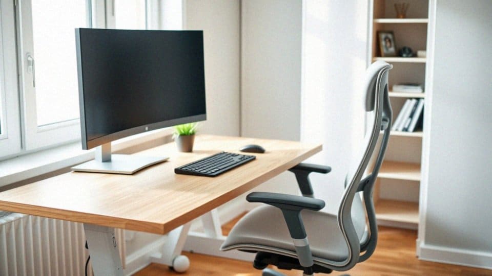 Jakie elementy powinno mieć ergonomiczne stanowisko pracy?