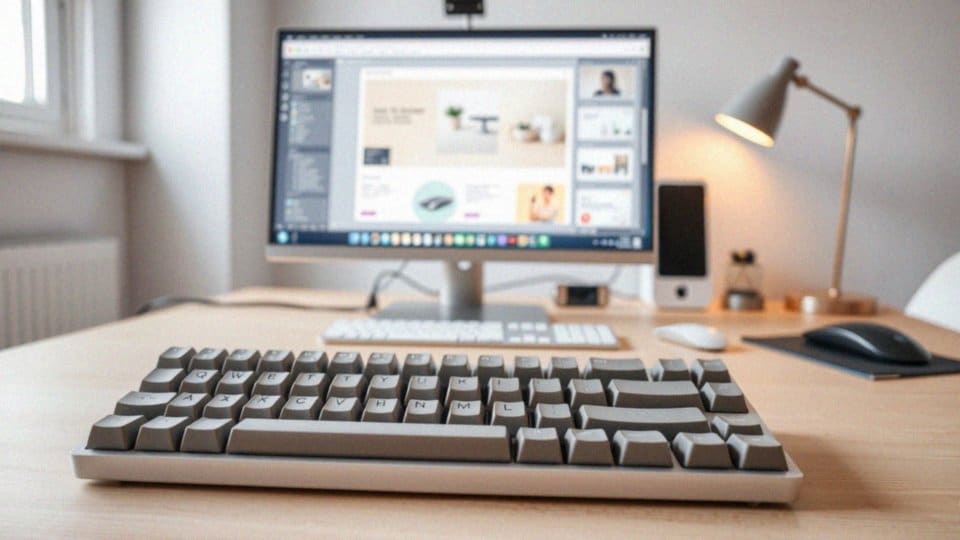 Jakie są zalety klawiatury mechanicznej dla grafika?