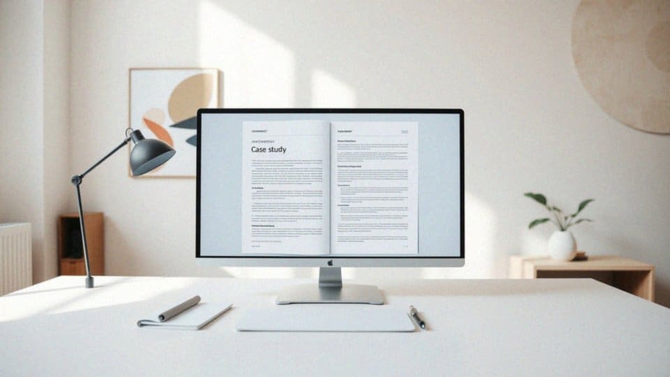 Jakie znaczenie ma estetyka w projekcie case study?