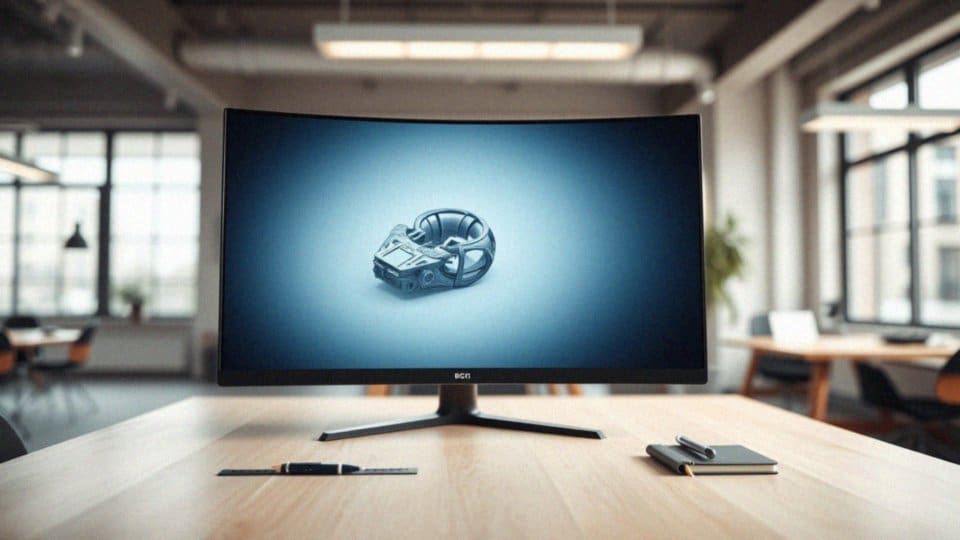 Kiedy warto rozważyć zakup monitora zakrzywionego do projektowania CAD?