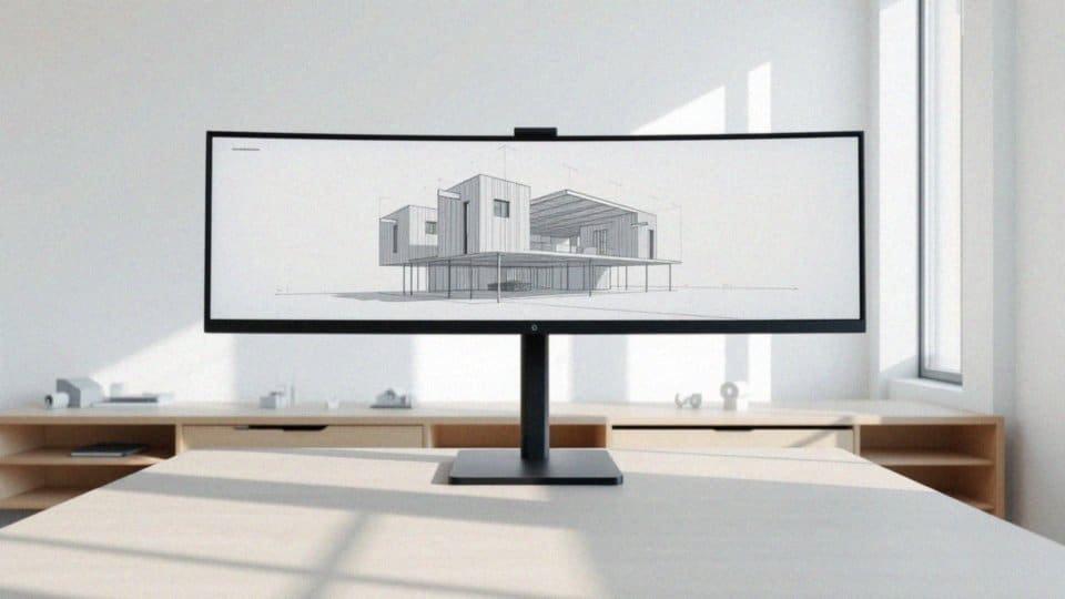 Jaką przekątną ekranu powinien mieć monitor dla architekta?