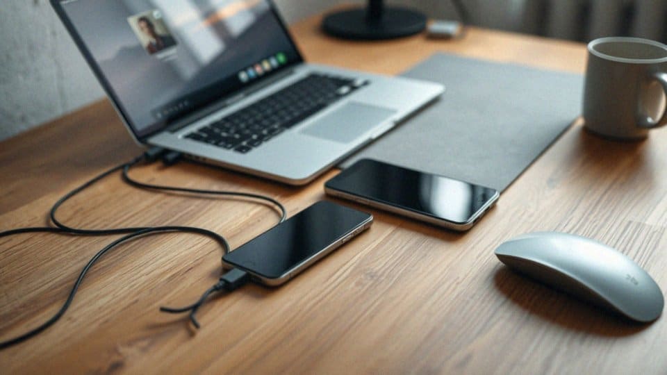 Jak przesłać zdjęcia z telefonu na tablet za pomocą kabla USB?