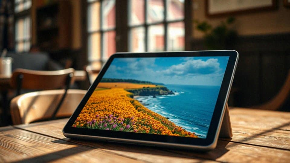 Co oferuje wyświetlacz IPS w tabletach 10 cali?